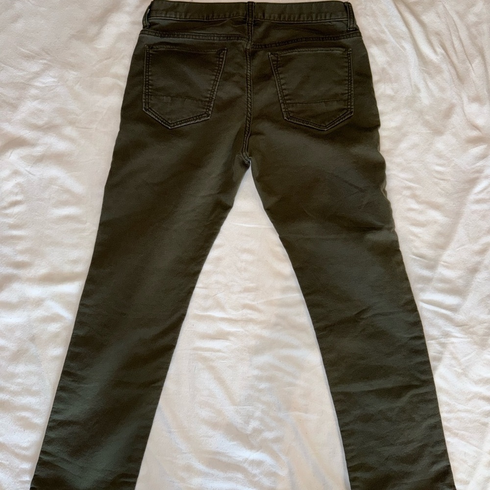 Banana Republic Olive Green Slim Jeans Modern Fit - Picture 3 of 4